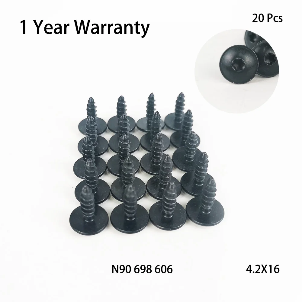 

20pcs Car Fender Screw for VW Audi 4.2X16 N90698606 N90 698 606