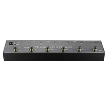 

Vitoos Loopswitcher Isolated Power-Supply Built-in Pedal Channel Switch Guitar Multiple Outputs Effector Power-Supply