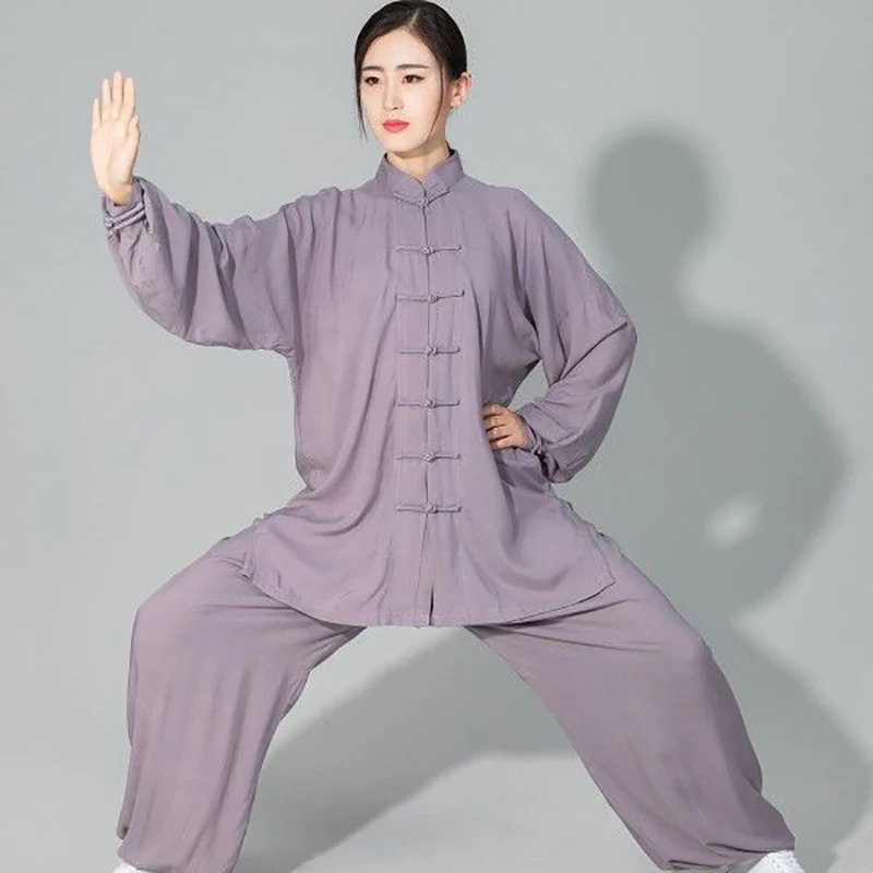 Tai Solid Cotton Colors High Quality Wushu Kung fu Clothing Kids Martial Arts Wing Chun - AliExpress