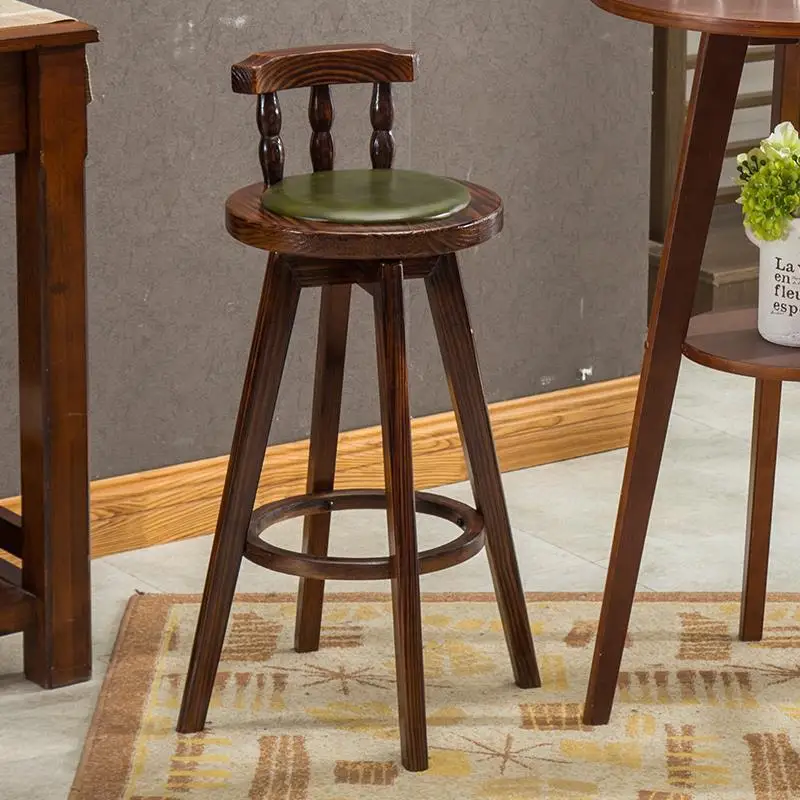 Ikayaa Sedia Stuhl Comptoir барный стул Kruk Sandalyeler Fauteuil Sgabello кожаный табурет современный стул Silla