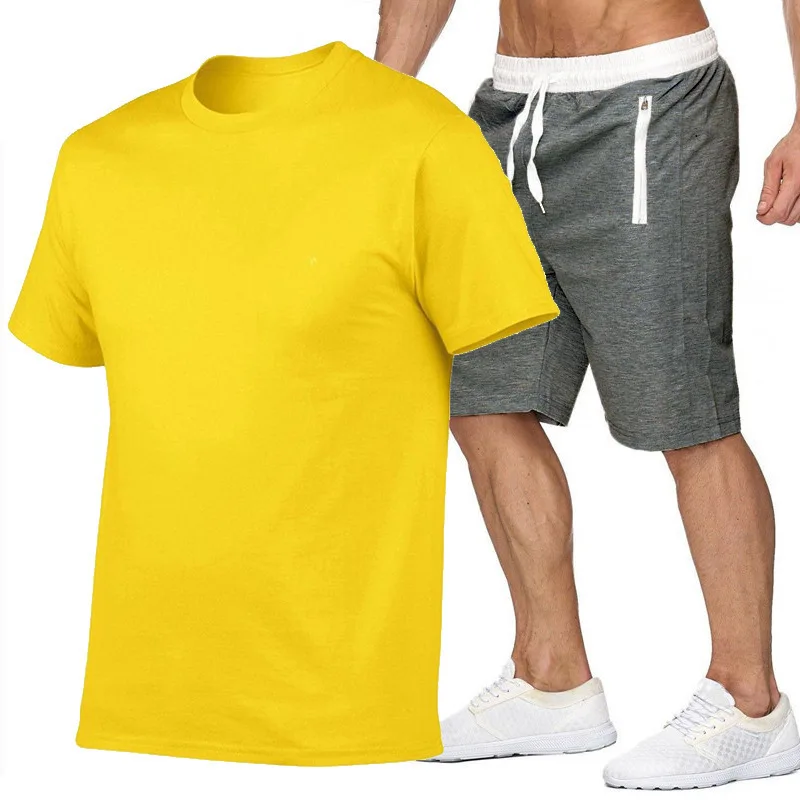 Muscle Kid Brother Спортивные Повседневные Шорты Для Фитнеса мужские спортивные шорты для тренировок и футболка костюм шорты большого размера
