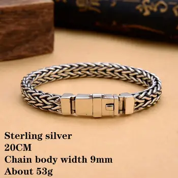 

1:1 925 sterling silver bracelet. Retro colors. Exquisite design. The charm of each man is revealed.