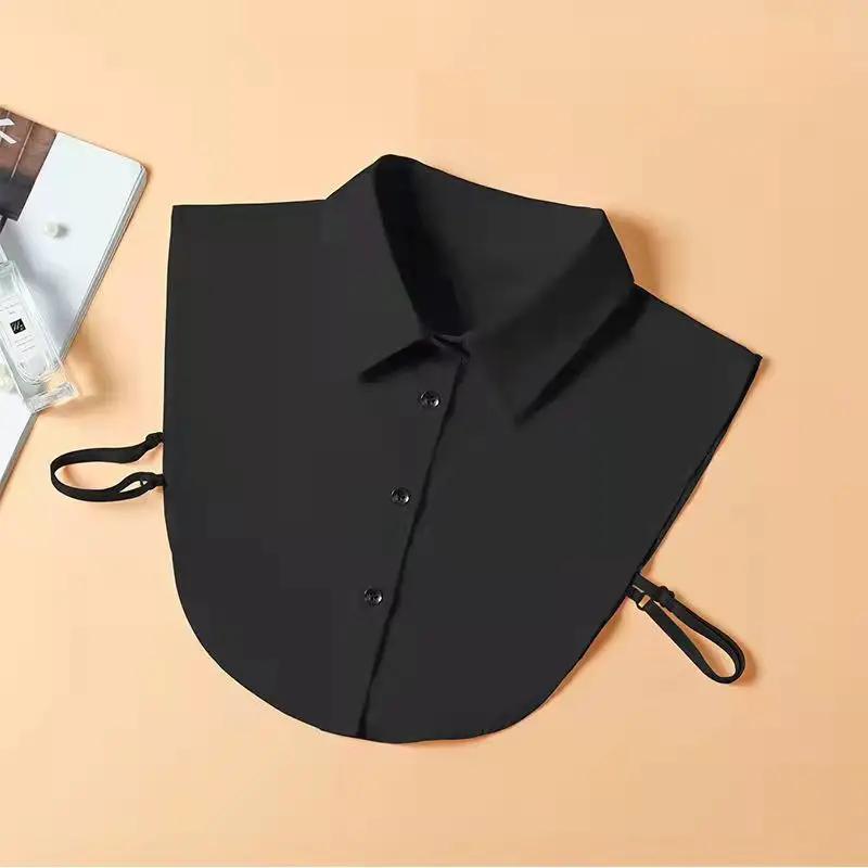 Women Detachable Collar Cotton Fake Collar Blouse Shirt Collar Sweater False Collars Lapel Women Apparel Accessories