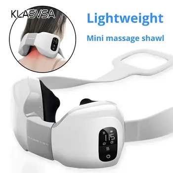 

Mini neck massager shiatsu massage kneading C-type charging four-speed mode Infrared kneading therapy one-touch switc