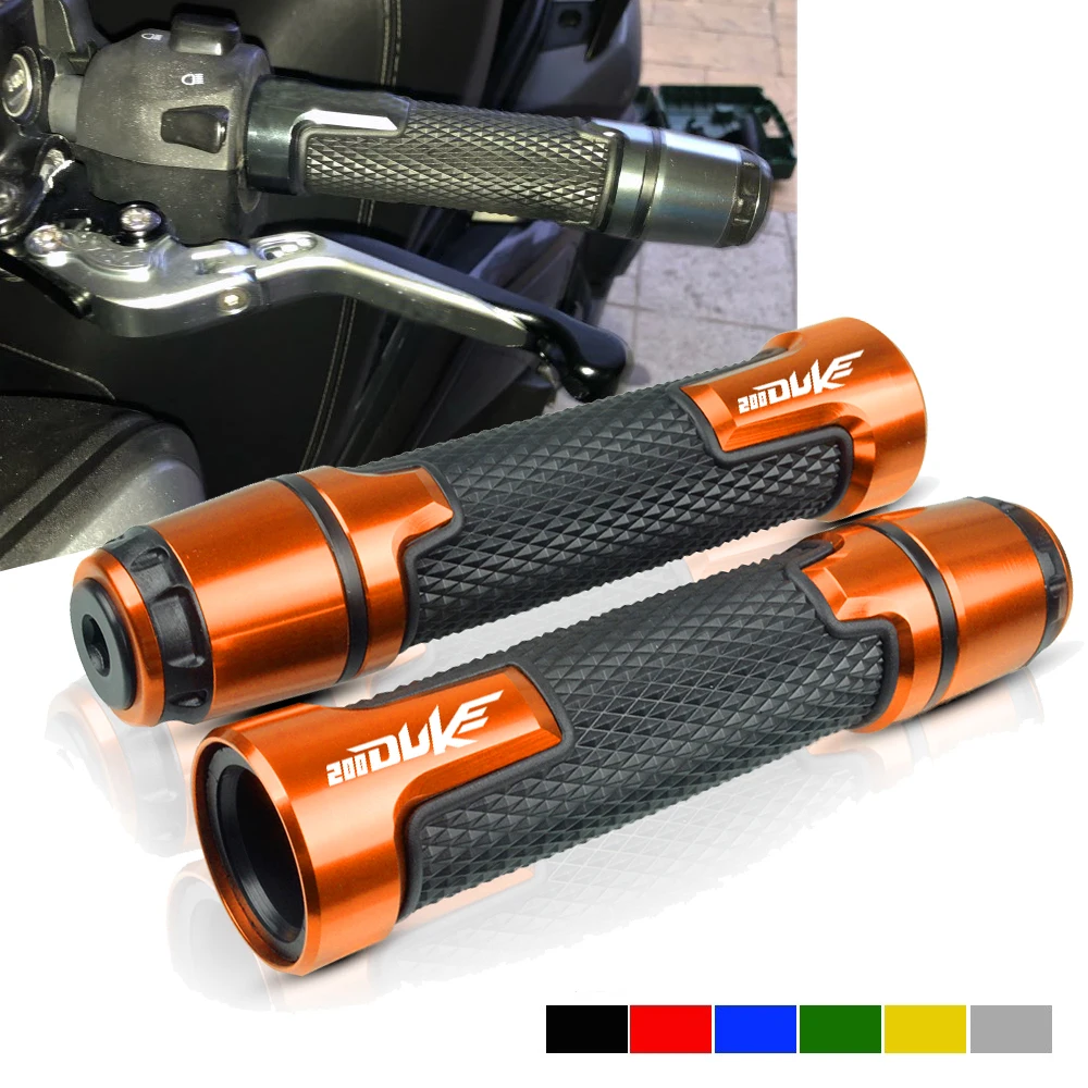 Для KTM Duke 200 7/" 22 мм мотоциклетные ручки противоскользящая ручка мотоцикла концы акустическая система ручной Руль с
