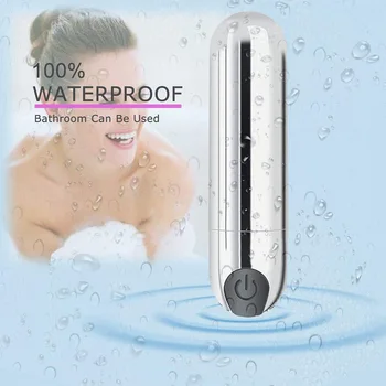 USB Charge Powerful Mini Bullet Vibrator 10 Speeds G-spot Nipple Clitoris Stimulator Orgasm Anal Dildo Adult Sex Toys For Women 4