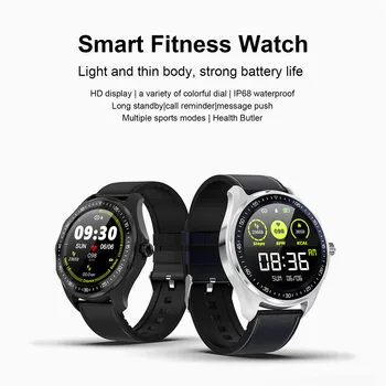 

Fashion Smart Fitness Watch 1.3inch Smartwatch Ip68 Waterproof Men Fitness Sports Bracelet Gift FREE SHIPPING Reloj inteligente