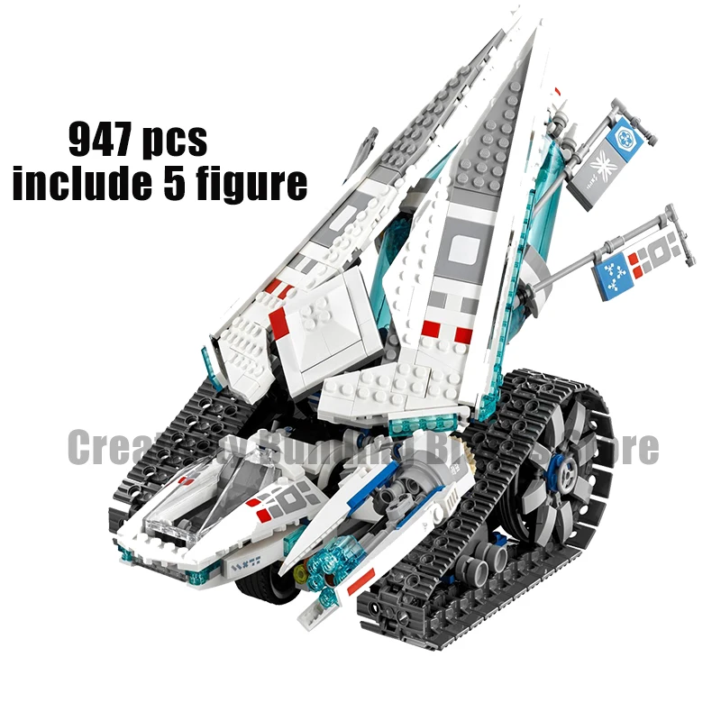 

new Ninja Movie Serices 10726 freezer car building block model set Building Blocks Bricks Toy birthday gifts for children