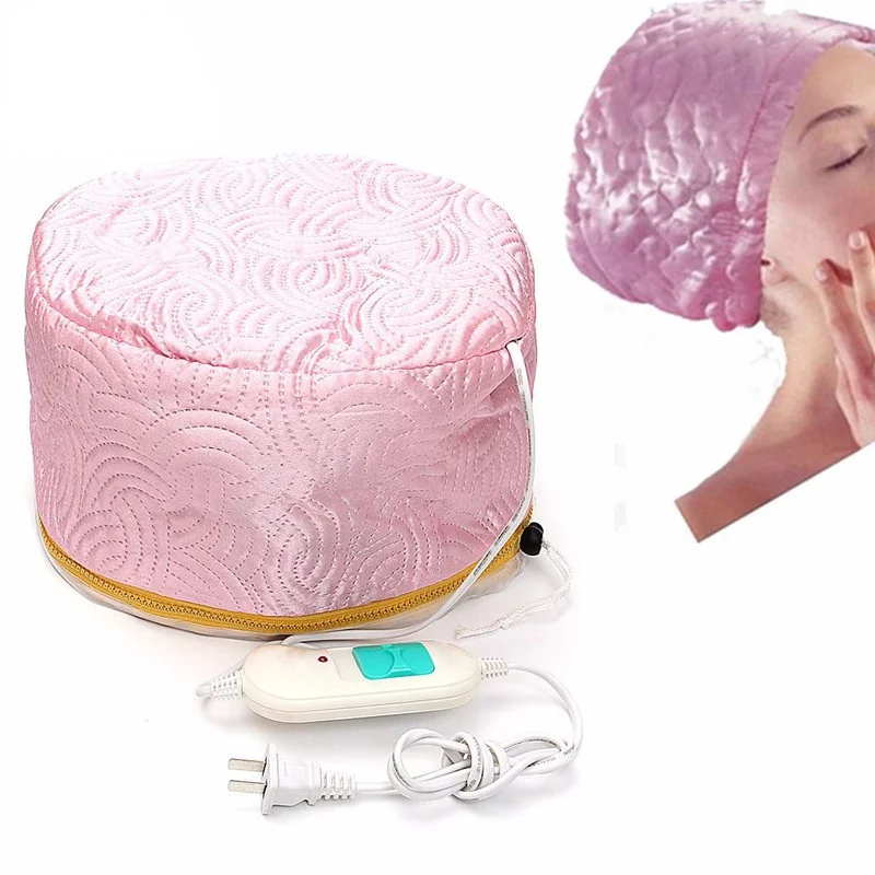 Electric Hair Cap Hat Salon Hair Thermal Nourishing Hair Mask Baking