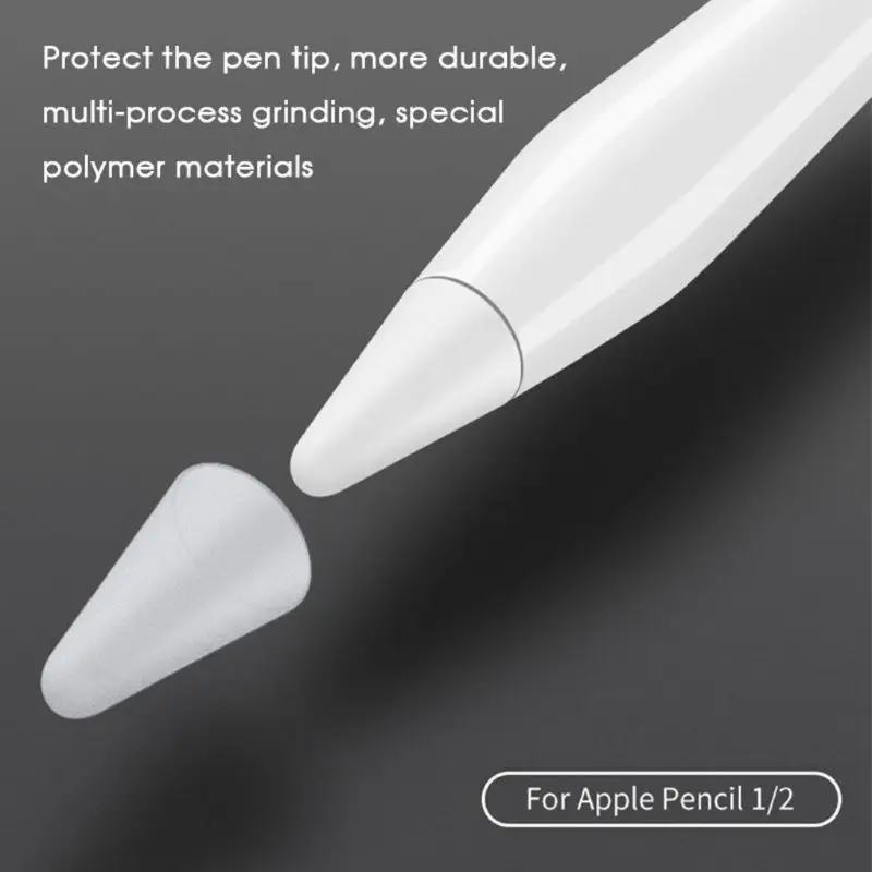 6 шт. для Apple Pencil 1 2 Tablet Stylus Touch Pen чехол для сенсорного экрана чехол