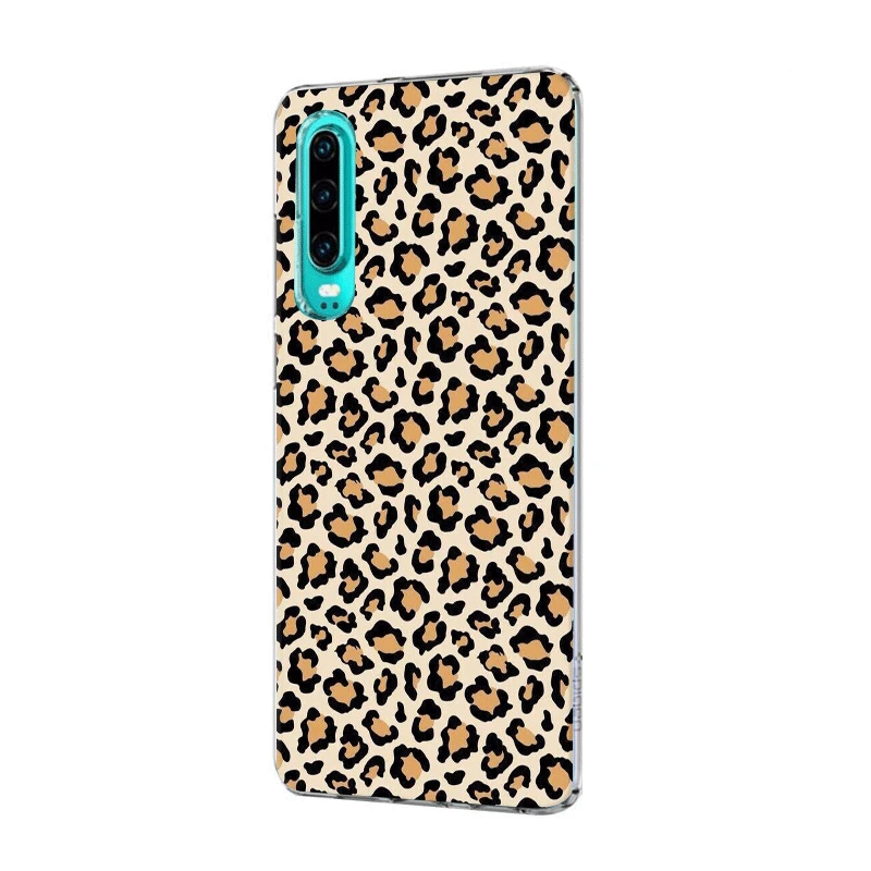 Чехол для мобильного телефона huawei P30 P20 P10 P9 P8 P Sart Z Lite Pro, жесткий чехол с леопардовым принтом, крутой корпус - Цвет: H6