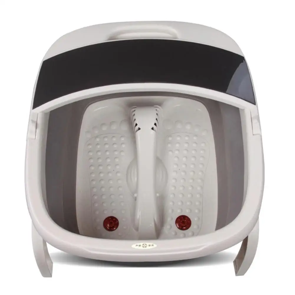 

Foot SPA Folding Electric Heating Foot Bath Tub Portable Bubble Foot Massager For Stress Relief Support Dropshipping