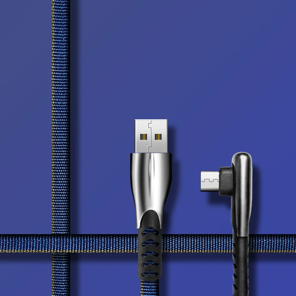 3A Micro USB кабель провод для быстрого заряда для samsung зарядное устройство Шнур для Xiaomi Redmi Note 5 Android телефон микро usb кабель 3 м 2 м - Цвет: Dark Blue2