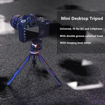 

Mini Flexible Tripod for Phone with Mount Adapter Stand Holder clip stand For Camera 5 section Table Tripods