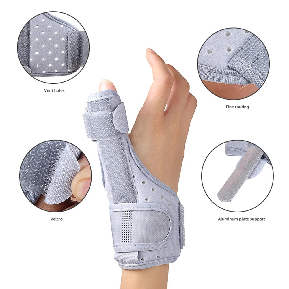 Recovery Thumb Brace Ambidextrous Splint for Arthritis Tendonitis Fracture Strain Fits Both Hands Wrist Thumb Stabilizer Immobil