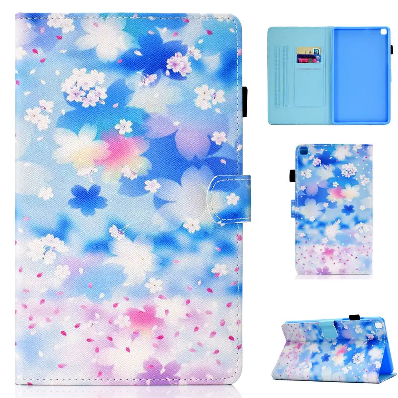 003 Чехол для Samsung Galaxy Tab A 8,0 SM-T290 SM-T295 T290 T295 T297 чехол Funda планшет мультфильм окрашенный Стенд кожа оболочка+ подарок - Цвет: 003