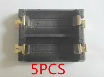 

5PCS CR123A X2 16340 battery box LIR123A battery holder Two batteries SMD gold-plated patch