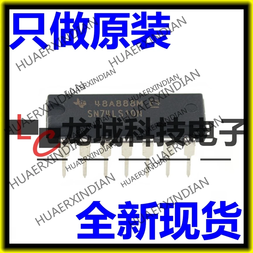 10 шт./лот Новый SN74LS10N 74LS10 IC DIP-14 в наличии | Электронные компоненты и принадлежности