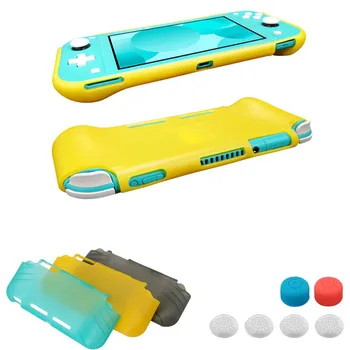 

For Nintend Switch Lite 2019 TPU Skin Cover Case With Hand Grip Protective Shell Thumbstick caps Kit For Nintendo Switch Mini