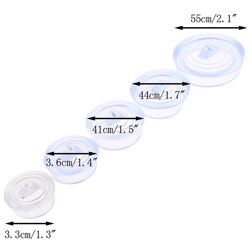 1pc Silicone Floor Drain Plug Kitchen Bath Tub Sink Water Stopper