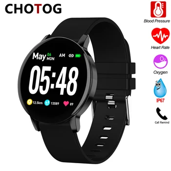 

Smart Watch Men Waterproof IP67 Blood Pressure Measurement Smarwatch Women Heart Rate Oxygen Sports Watch Smart For Android IOS