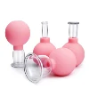 Rubber Massage Body Cups Anti Cellulite Suction Glass Cup for Face Facial Skin Lifting Tool Vacuum Cupping Massage Beauty Health 5