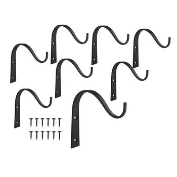 

8 Pack Wall Hooks for Hanging Lanterns Coats,Metal Hooks for Plant Hangers Lights,Vintage Home Decor Indoor and Outdoor