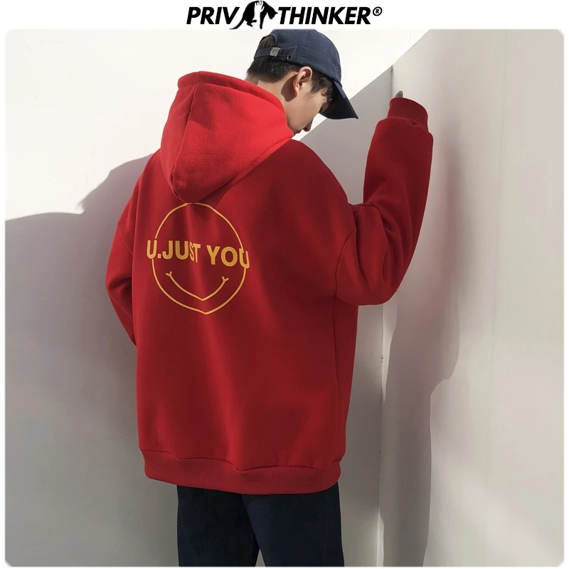 Privathinker, мужские толстовки с принтом на весну и осень,, толстая теплая Модная толстовка, Мужская цветная одежда с капюшоном