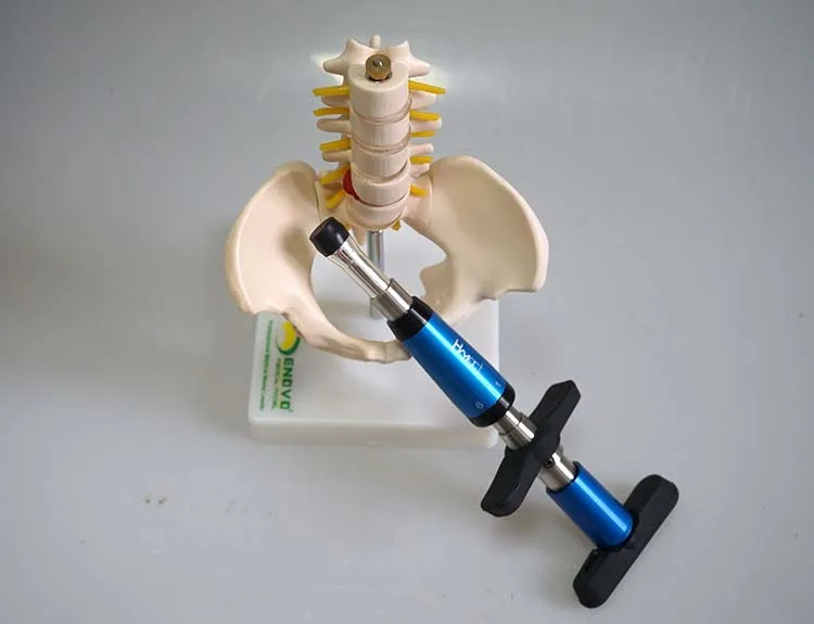 Лучший 6 уровней механика терапия Регулировка позвоночника Chiropractic Регулируемый инструмент позвоночника назад активатор инструмент