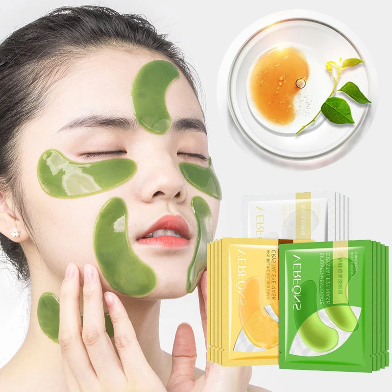 Eye Patches Hyaluronic Acids Microneedle Eye Pads Moisturizing Wrinkles Fine Lines Dark Circles Removal Collagen Eye Mask Patch