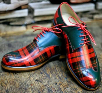 

Men PU Leather Fashion Shoes Low Heel Dress Shoes Brogue Shoes Spring Ankle Boots Vintage Classic Male Casual HA226