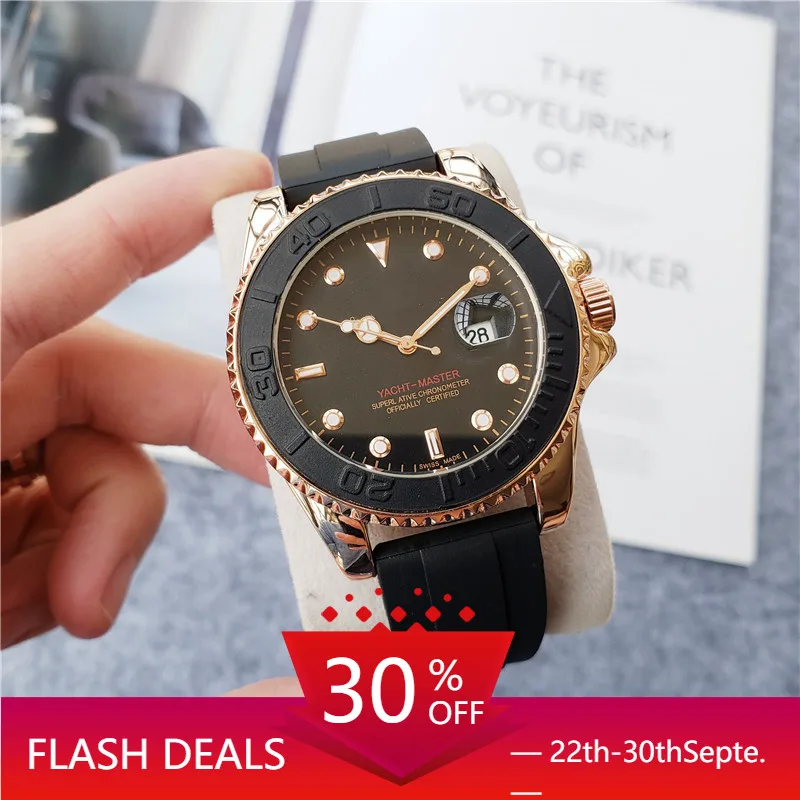 

New arrival Top Brand rlx Men's Watch 2813 Movement Blue Dial 40MM Sapphire Glass High Quality Automatic Mechanical Watch