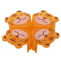 Tiger 4 шт./компл. и милые носки с рисунками зверей из мультфильмов, рисунок стол угловая защита крышка Детские Безопасность Рабочий стол протектор край Уголки - Цвет: Tiger