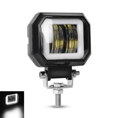 1PCS Square YAIT 3 дюйма 20 Вт Светодиодный светильник для работы с широким пучком 12 В 24 В для внедорожников, лодок, 4X4, светодиодный 3 дюйма - Цвет: 1PCS Square