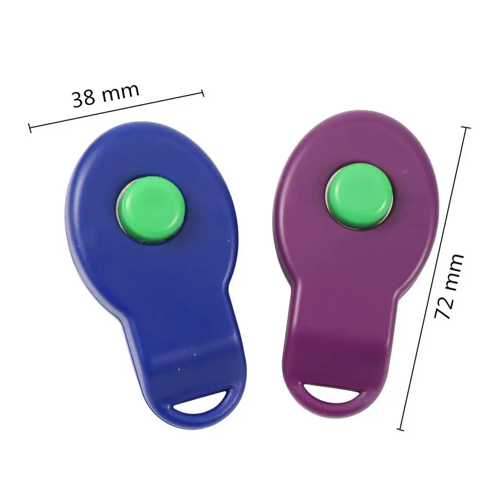 Pet Dog Sounder Training Tool Pet Dog Training Sounder With Elastic Ring Home Cat &ldquo;Click&rdquo; Sound Tool Supplies