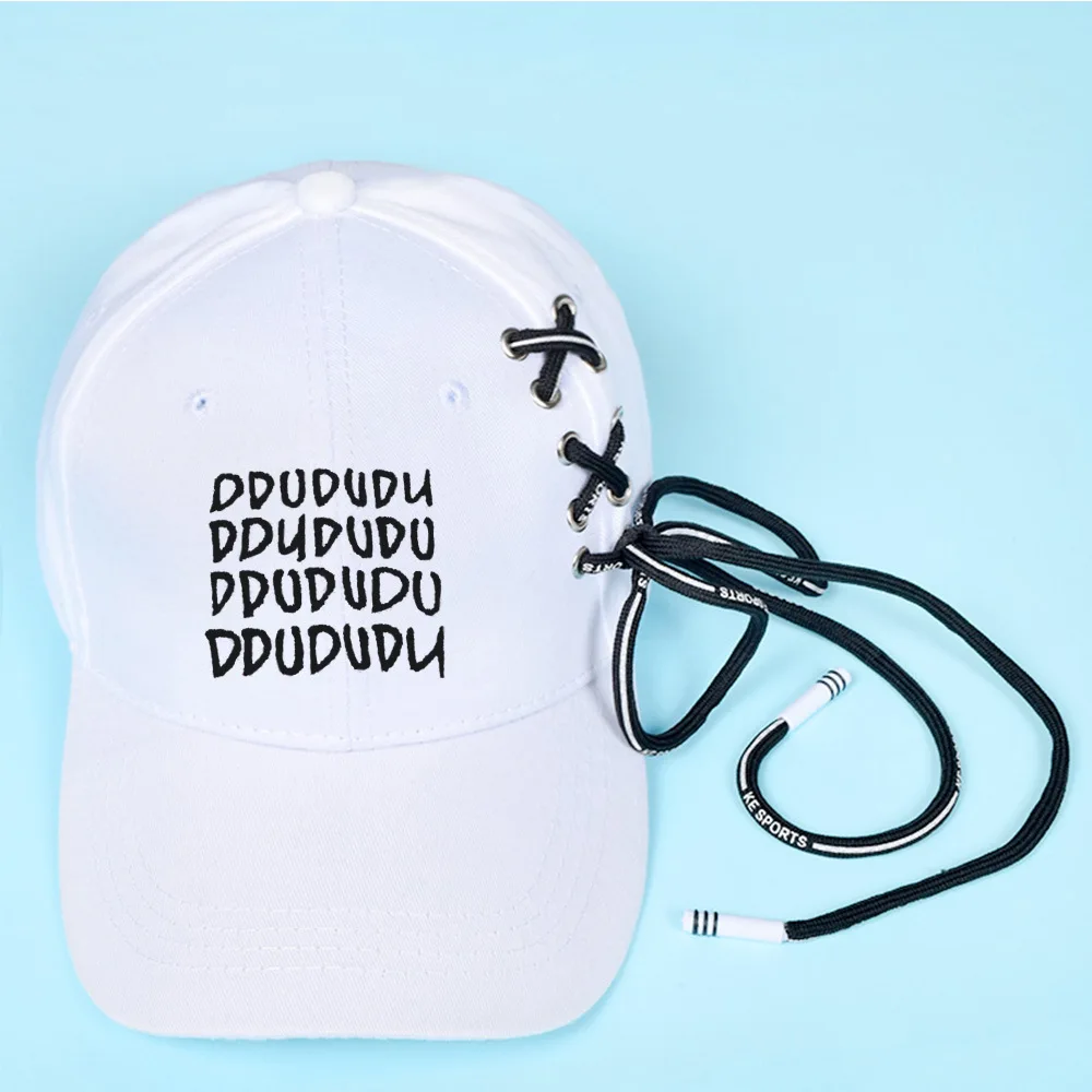 1 Черно-розовая бейсболка Kpop Fresh Lace cap для мужчин и женщин зимние шапки для мужчин хлопок унисекс письмо Повседневная Новинка черный белый - Цвет: 1