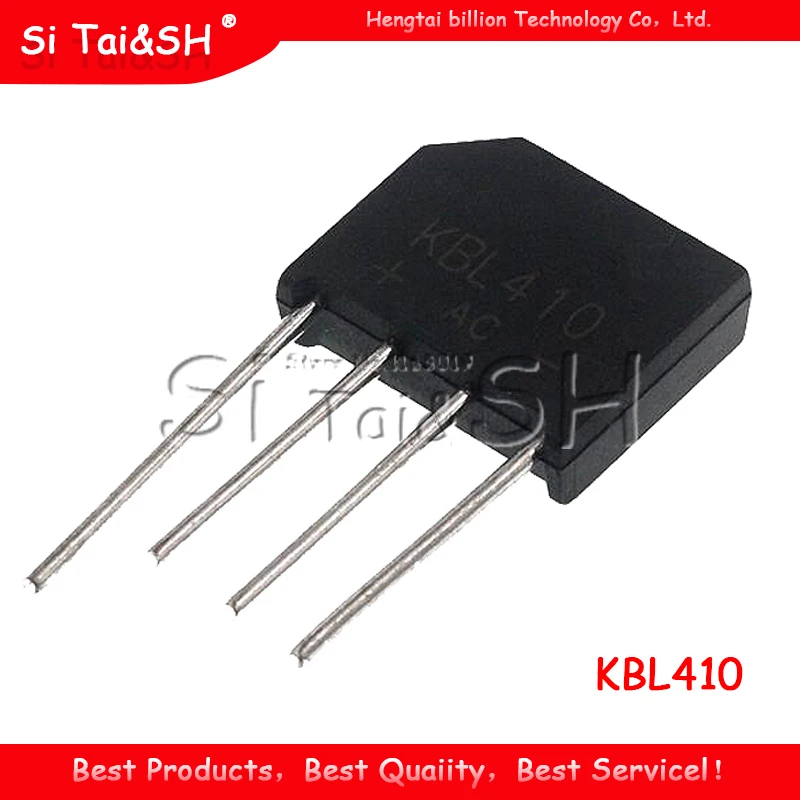 5PCS KBL410 KBL 410 4A 1000V Einzelnen Phasen Diode bridge rectifier ...