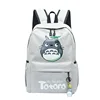Anime Cute Totoro Cat Action Figure Printed Canvas Cartoon Teenager Girls Shoulder Bags Large Capacity Knapsack Travel Backpack ► Photo 3/6