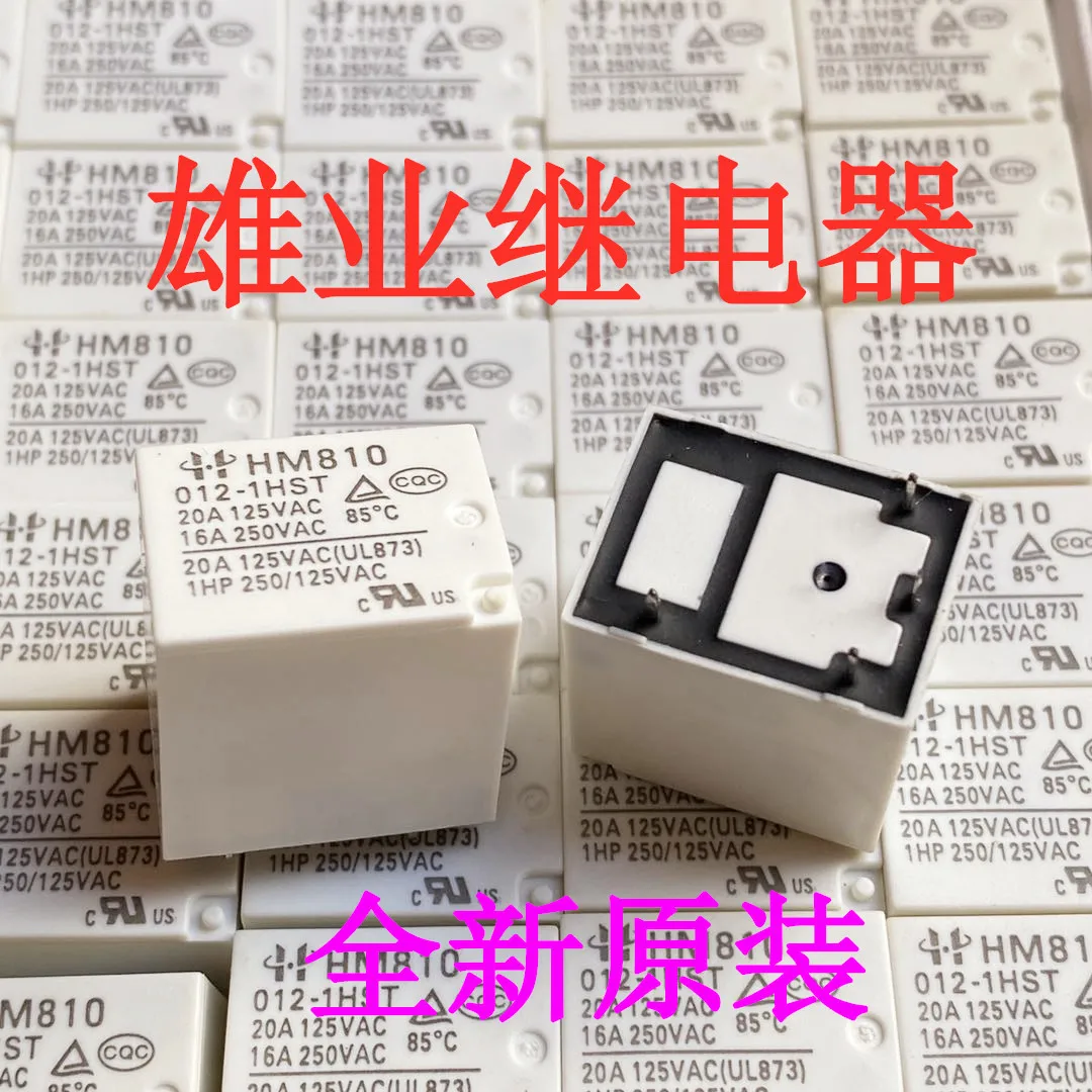 Hm810012-1hst реле hf152f-t-012-1ht new original hf152f 012 1hst 12vdc 4 feet a set of normally open 17a relays