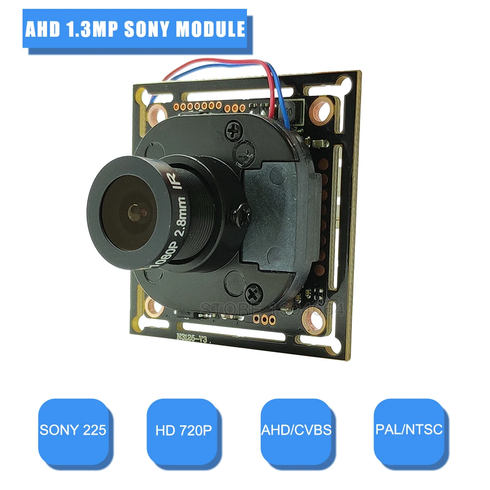 Модуль AHD 1.3MP/960P IMX225 CMOS камера видеонаблюдения модуль 1/3 &quotдатчик изображения +