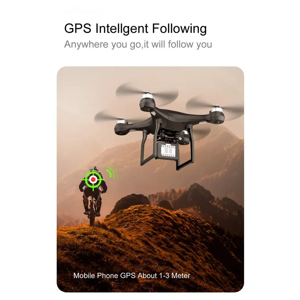 S2 RC gps Дрон антенна 5G WiFi 720P 1080P HD камера с ESC Профессиональный широкоугольный приложение управление Дрон возврат одной кнопки