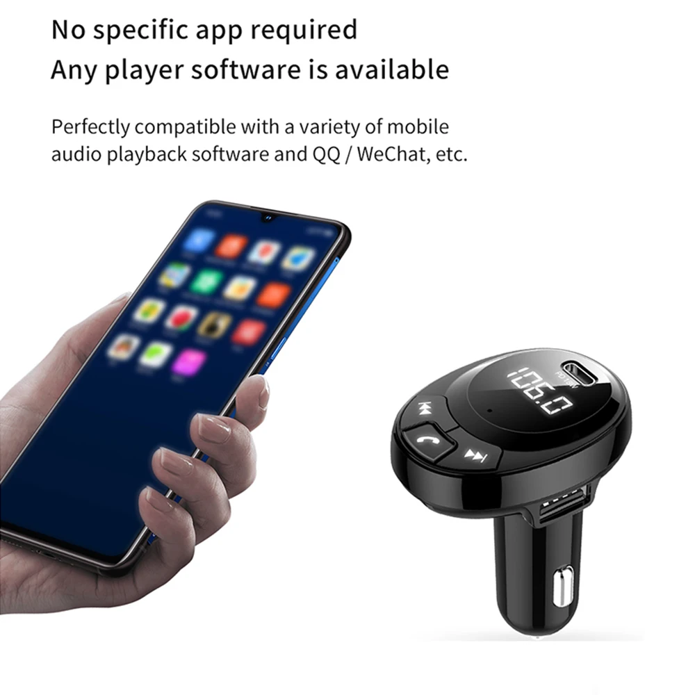 bluetooth fm transmitter car kit