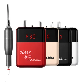 

Professional Electric Nail Drill Machine 35000rpm 12H working Time Low Noise Portable Nail Tools 4 Colors Manicure Machine