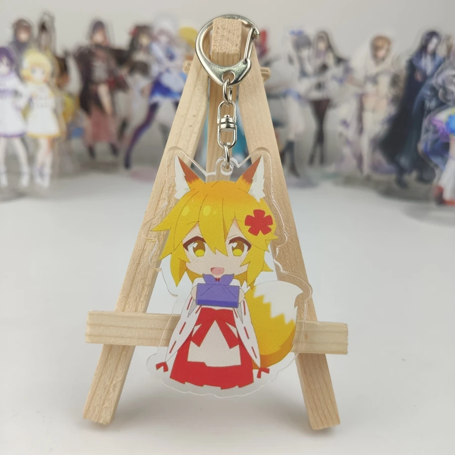Аниме Полезная лиса Senko san Sewayaki Kitsune no косплей искусственная фигурка брелок