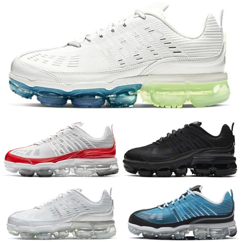 

New Running Shoes Vapors Mens Summint White Metallic Silver Unixersity Red Light Aqua Breathable Sports Sneakers Outdoor 40-45