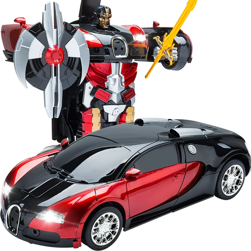 

Induction Deformation Charging Children's Telecontrol Toy Racing Car