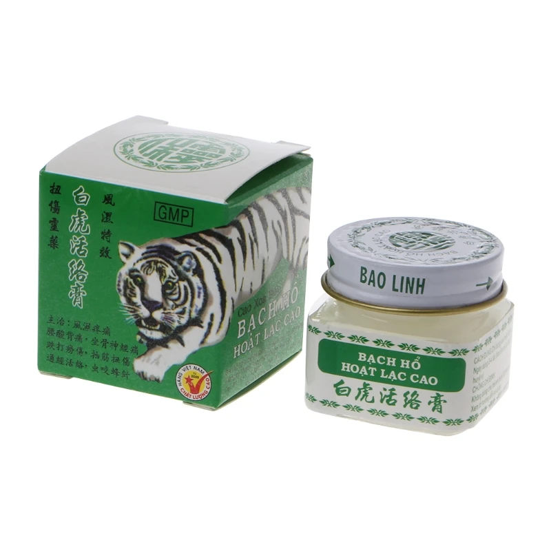 Baume du Tigre Blanc du Vietnam Pour Maux de Tête, De Dents, d