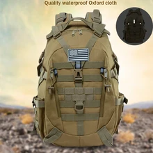 1000D уличные военные рюкзаки 30L водонепроницаемый армейский рюкзак со светоотражающей полосой Молл Водонепроницаемая походная Сумка Охота