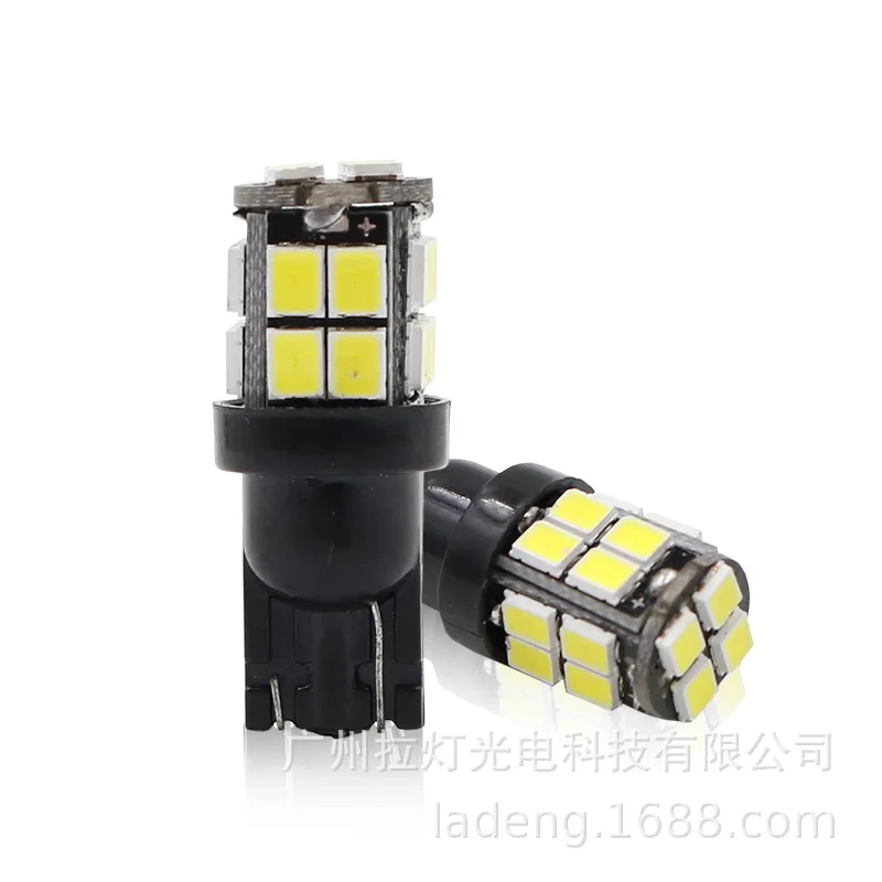 

LED Automotive Light T10 Car Width Light Small Light Marker Lights Reading Light 20 Lights 2835 Car Modification Lamp