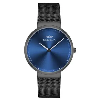 

Relojes Para Mujer OLMECA Women Watches Luxury Brand Quartz Ladies Watch Mesh Steel Strap Minimalist Female Clock Fashion Dress
